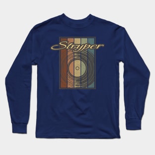 Stryper Vynil Silhouette Long Sleeve T-Shirt